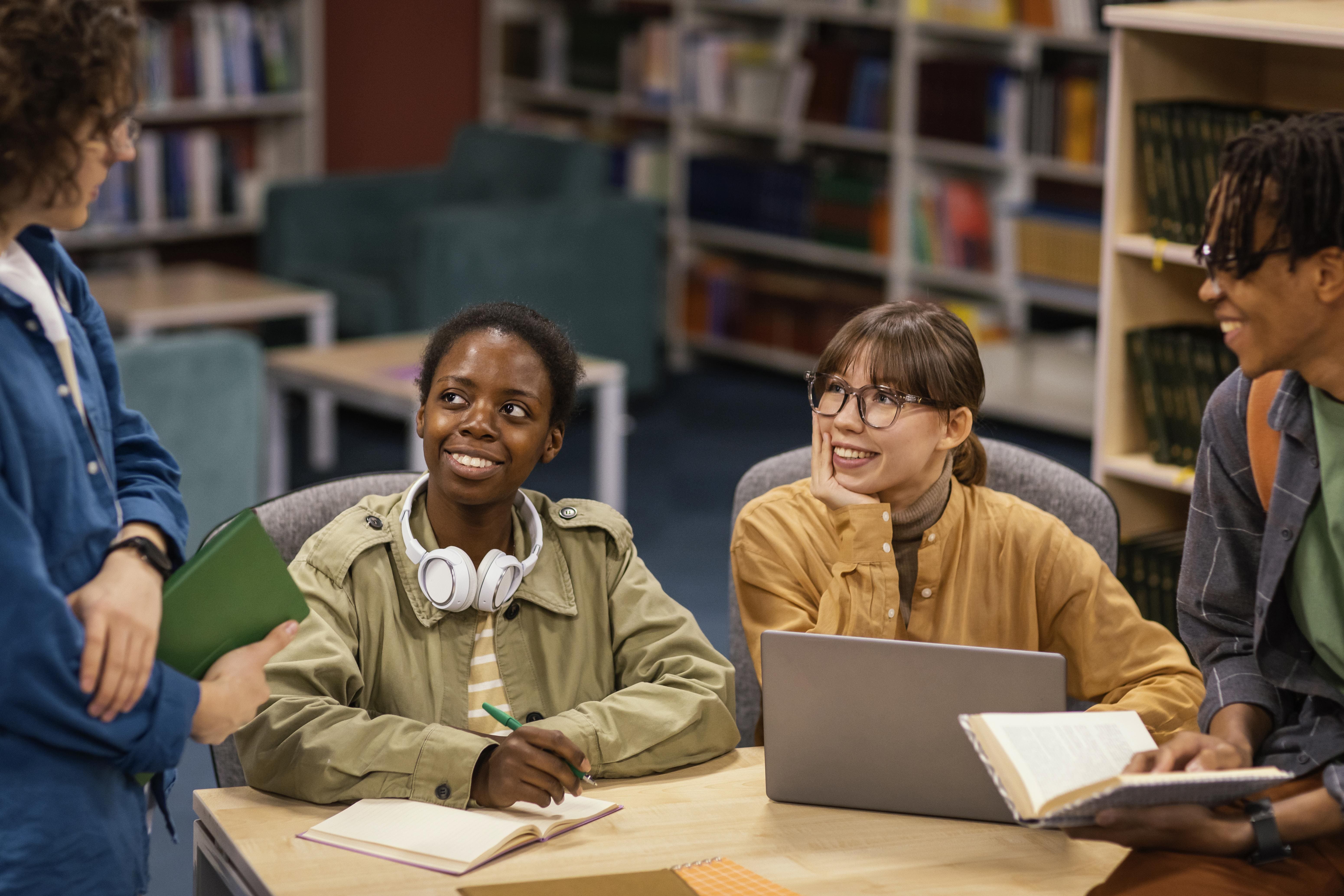 colleagues-studying-university-library